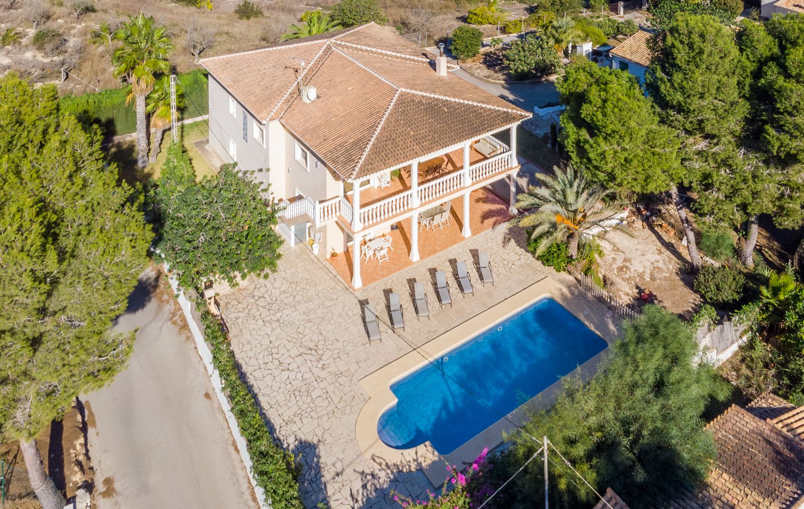 Villa de estilo mediterráneo a la venta en Moraira