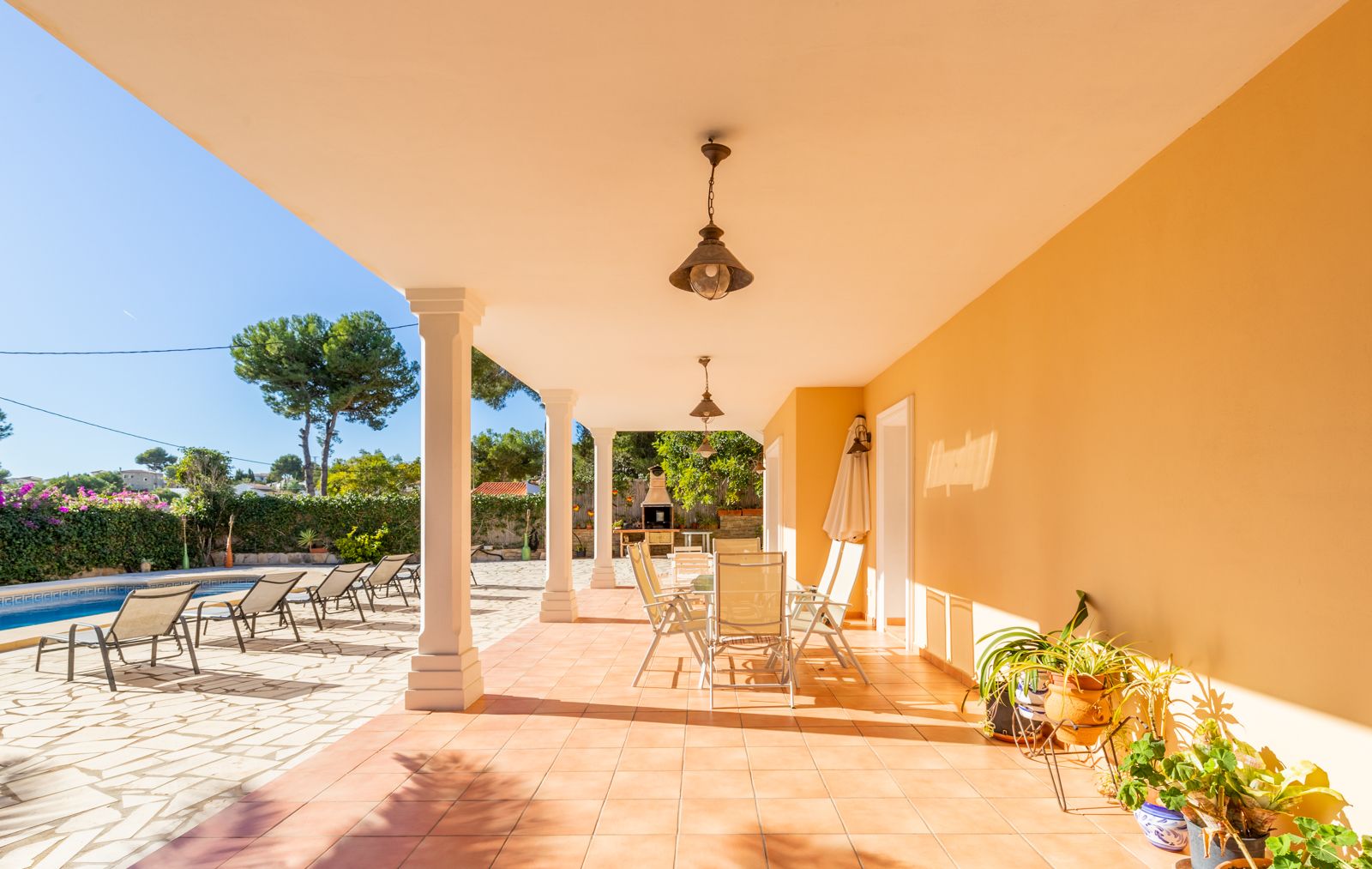 Mediterranean-style villa for sale in Moraira