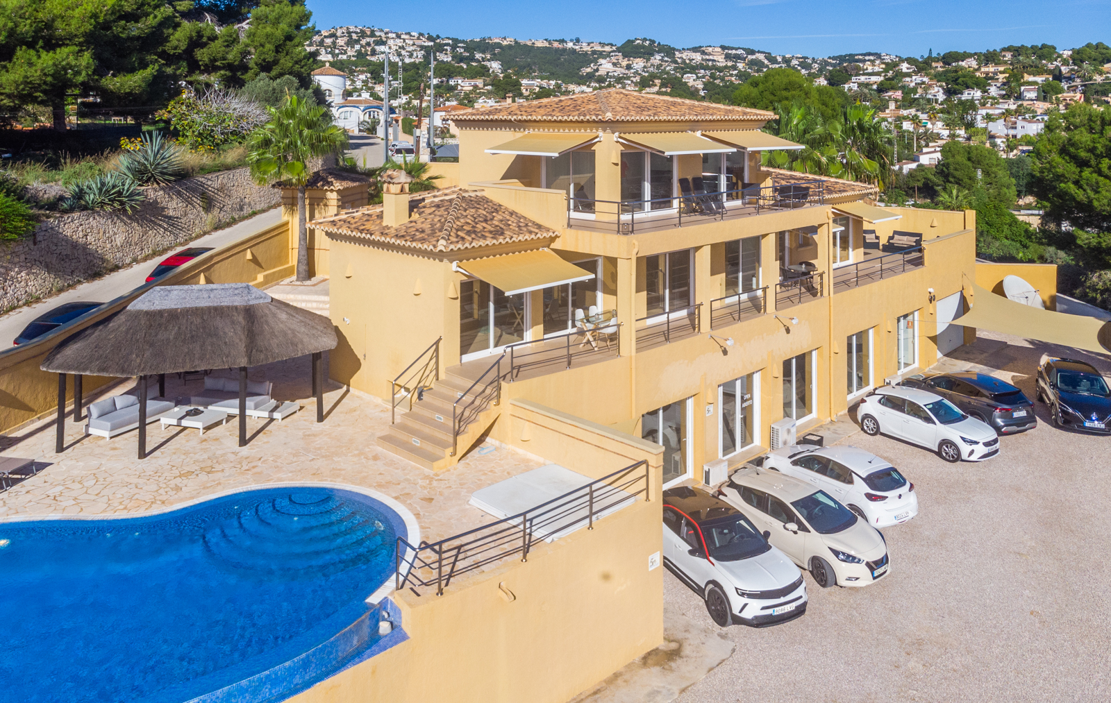 Spectacular 2nd Line Sea View Villa and Commercial Unit for Sale